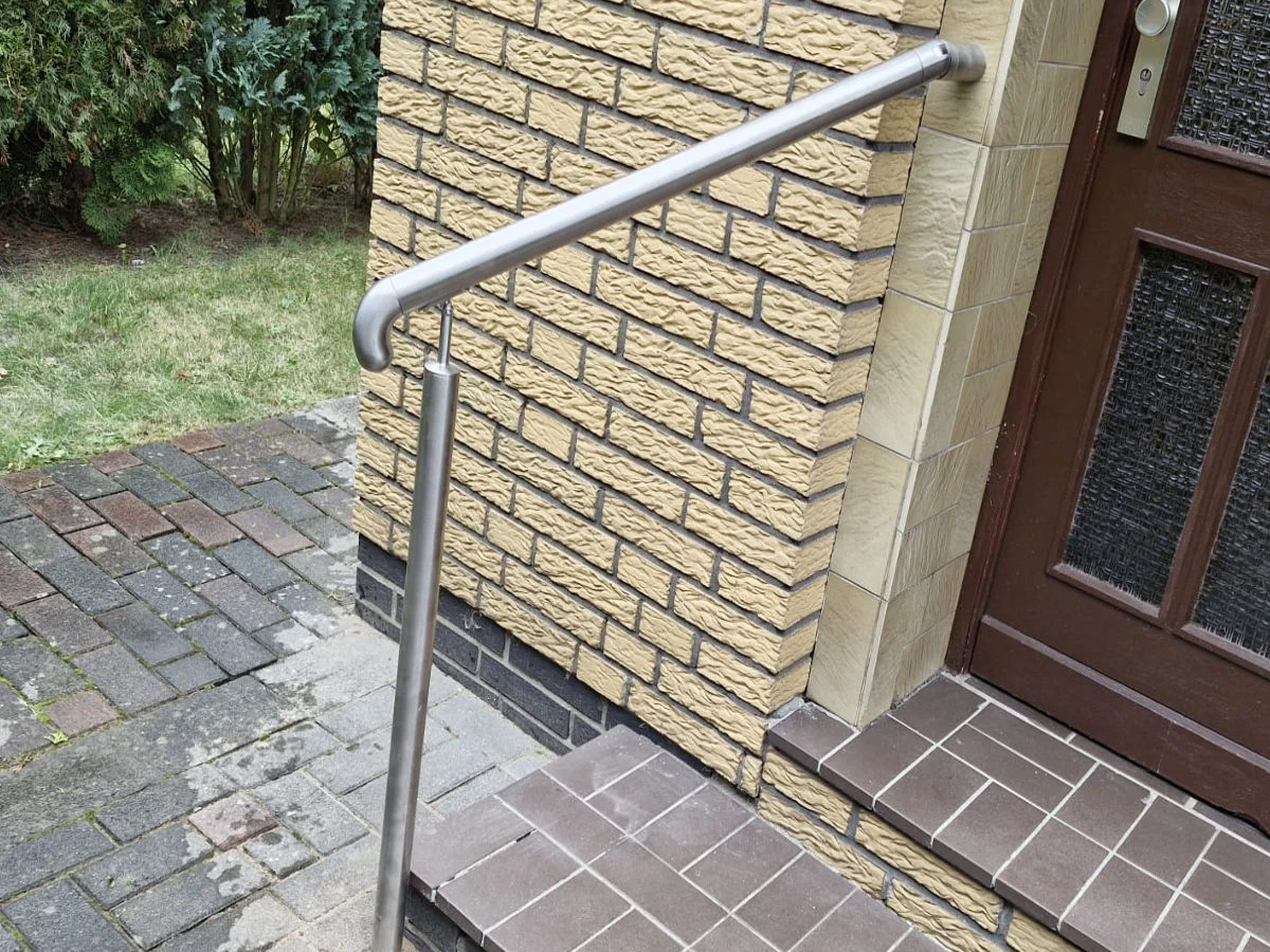 Geländer aus Edelstahl - Links