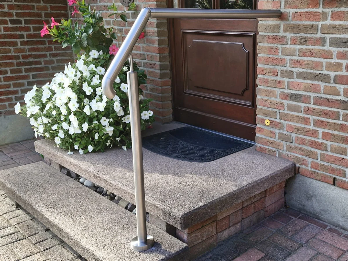 Treppengeländer aus Edelstahl
